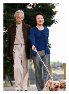 犬の散歩で小走りが出来るように！